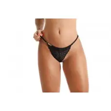 Tanga Favorita com Pérolas nas Costas Tanga Favorita com Pérolas nas Costas
